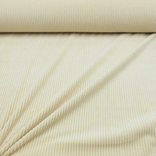 Weicher Cordstoff – Ecru
