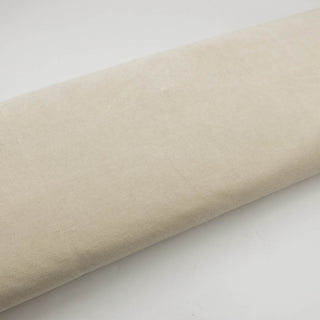 Stretch Samt - Beige Stoffrestposten