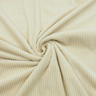 Weicher Cordstoff – Ecru