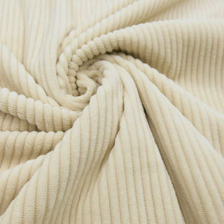 Weicher Cordstoff – Ecru