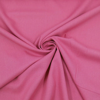 Viskose-Leinen Stoff in Pink – strukturierte Oberfläche und weicher Fall