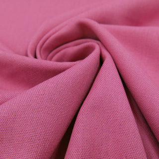Viskose-Leinen Stoff in Pink – strukturierte Oberfläche und weicher Fall