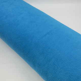 Fleece Stoff Antipilling – Ozeanblau 