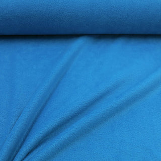 Fleece Stoff Antipilling – Ozeanblau 