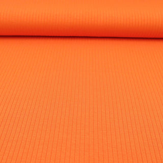 Viskose Rippjersey - Orange