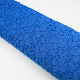 Spitzenstoff Royalblau – edel & feminin