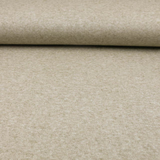 Viskose Strickjersey - Beige meliert