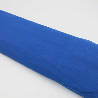 Vintage Leinenlook Stoff – In Royalblau