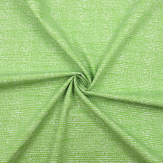 Baumwolle - Gebrochene Streifen Hellgrün Stoffrestposten