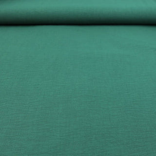 Vintage Leinenlook Stoff – In Tannengrün