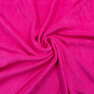 Frottee-Jersey Stoff - Pink