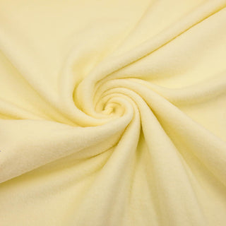 Fleece Stoff Antipilling – Vanille