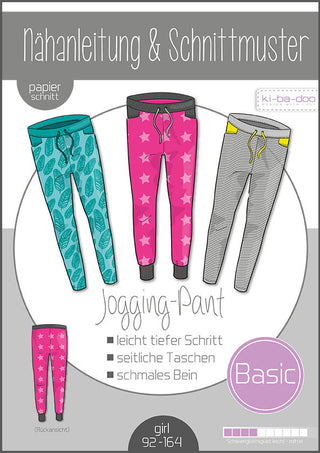 ki-ba-doo Papierschnittmuster - Jogging-Pant (Kinder)