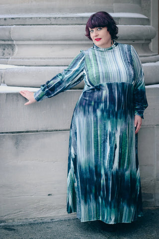 ki-ba-doo Papierschnittmuster - Ausgestelltes Kleid Inga | Grösse 32-58