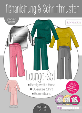 ki-ba-doo Papierschnittmuster - Lounge-Set