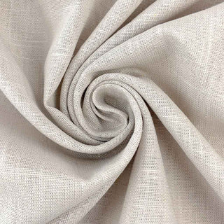 Leinen Viskose Stoff steingrau Meterware natürliche Struktur weich fallend