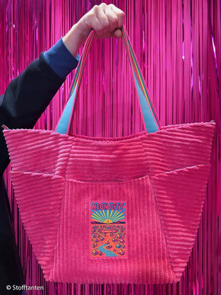 Breitcord Stoff – Wanja Pink