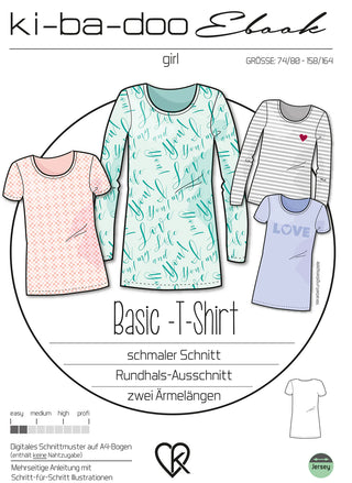 ki-ba-doo Papierschnittmuster - T-Shirt / Tunika (Kinder)