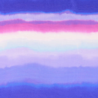 Viskose Satin Stoff – Farbverlauf in Lila, Rosa und Blau – Ansicht 2
