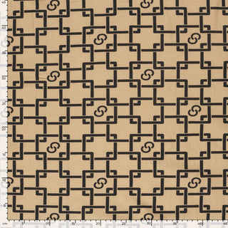 Retromuster in Camel – Musteransicht