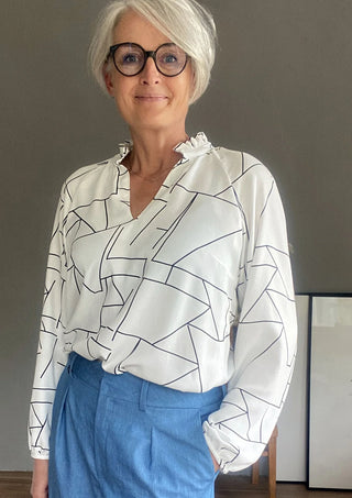 ki-ba-doo Papierschnittmuster - Bluse / Tunika Finola | Grösse 32-58