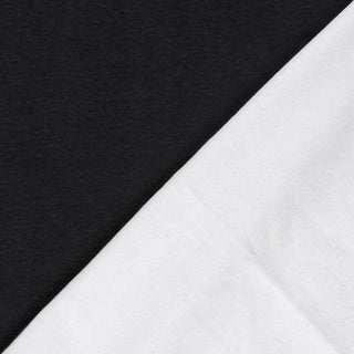 Sweat Stoff Jeansoptik – Vorder- und Rückseite