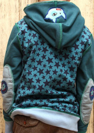 ki-ba-doo Papierschnittmuster - Kinderhoodie Louis