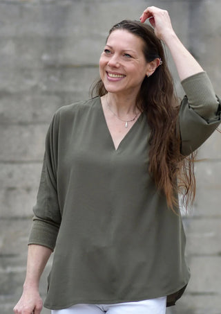 ki-ba-doo Papierschnittmuster - Blooma Fledermausbluse