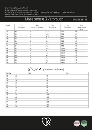 ki-ba-doo Papierschnittmuster - Damen Long-Top Malotty