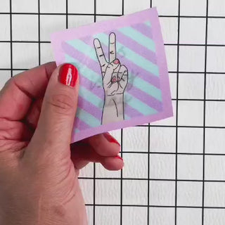 Flippatch "my day" - das aufnähbare Wackelbild Patch von Cherry Picking