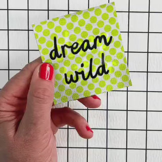 Flippatch "dream wild" - das aufnähbare Wackelbild Patch von Cherry Picking (Kopie)