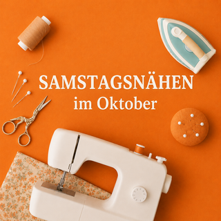 Samstagsnähen am 3. Oktober 2026 – kreativer Nähtag bei Stoffrestposten