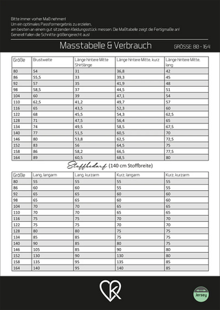 ki-ba-doo Papierschnittmuster - Kindershirt Seike