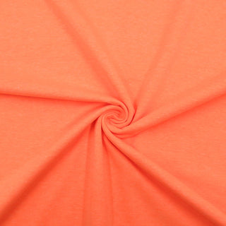 Sweat angeraut - Neon Orange Stoffrestposten