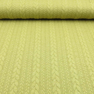 Zopf Jacquard Helles Olive