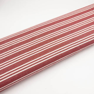 Baumwoll gemisch - Stripes Rot Stoffrestposten