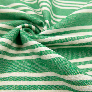 Baumwoll gemisch - Stripes Grün Stoffrestposten
