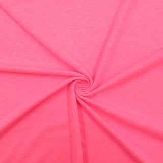 Baumwolljersey - Neon Pink