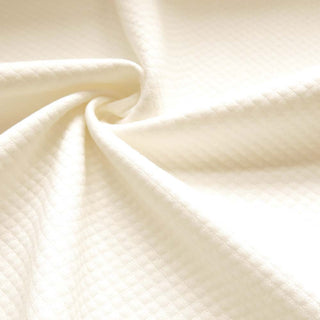 Waffel-Jacquard Offwhite